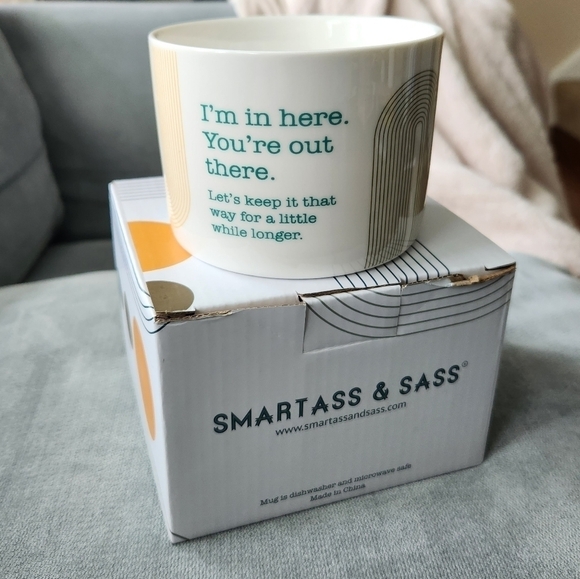 I'm in Here, You're Out There Do Not Disturb Mug - Picture 3 of 7